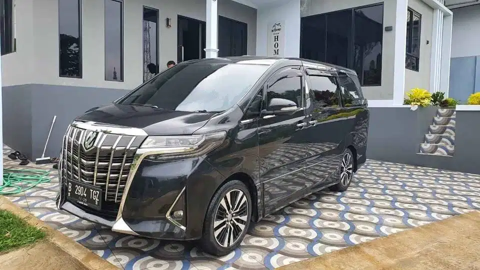 Alphard 2007 upgrade Facelif terbaru pajak mati bekas