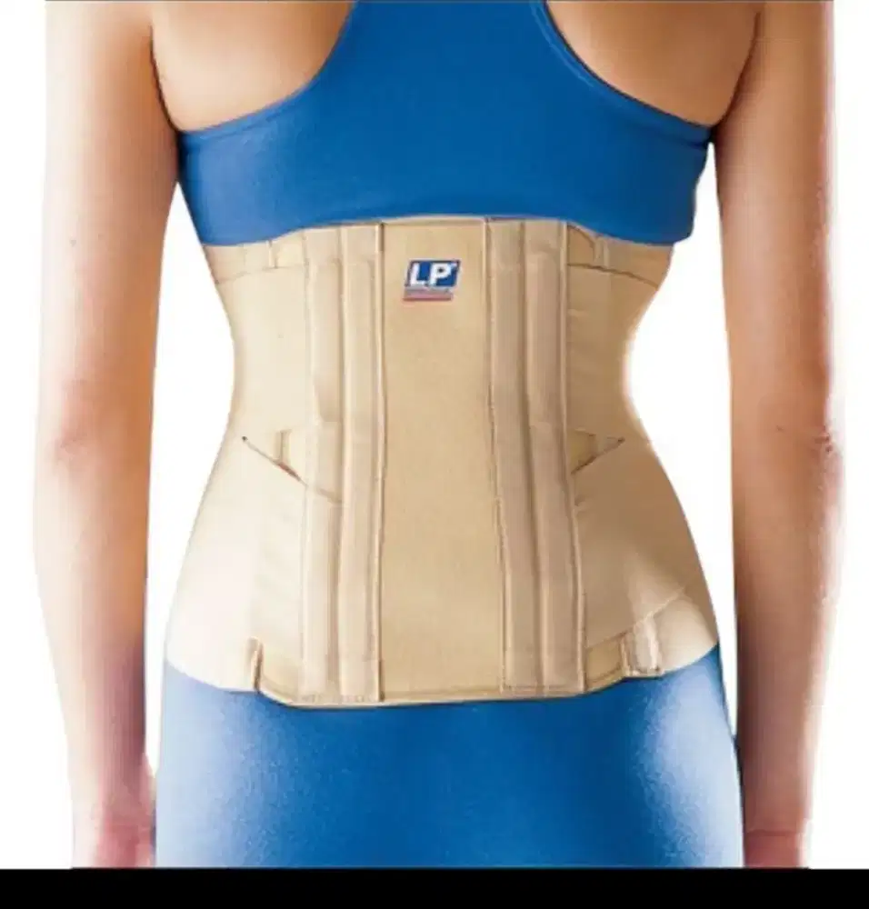 Korset Support Suporter Pinggang LP baru pakai sekali Ukuran XL