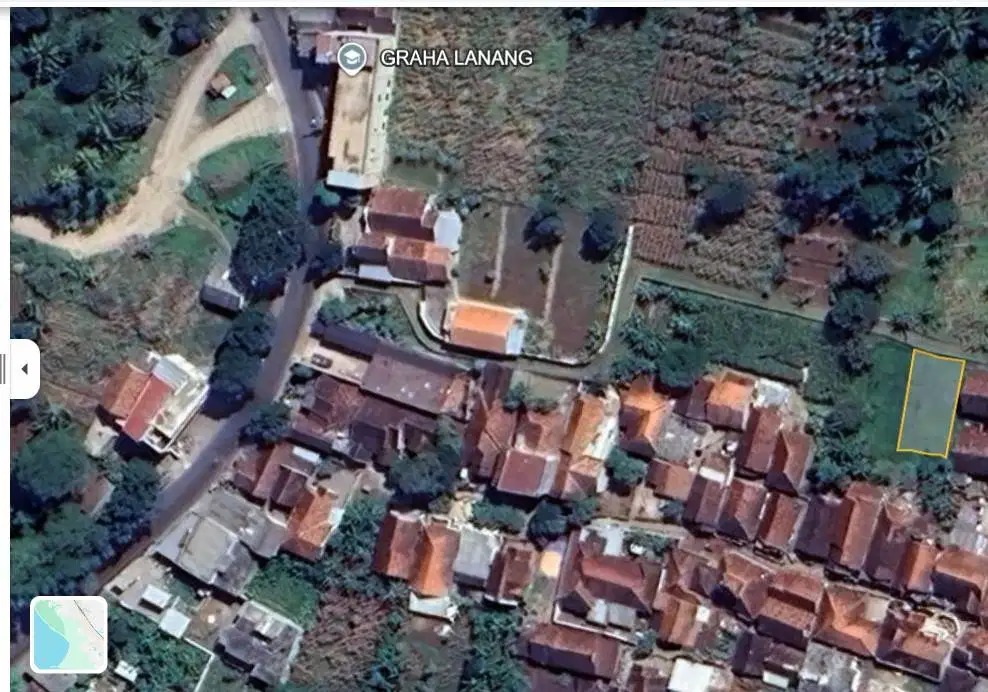 jual tanah 16 bata pinggir jalan