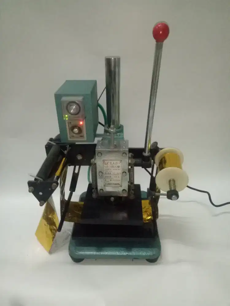 Mesin Hotprint/Hotstamp,Embos,tipe Manual,Area 18*16