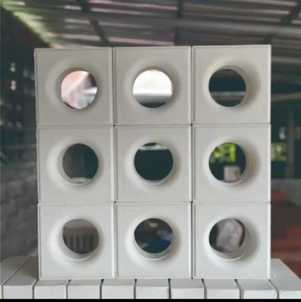 Roster cor putih 2 sisi 20x20 / 15x25 / 15x30