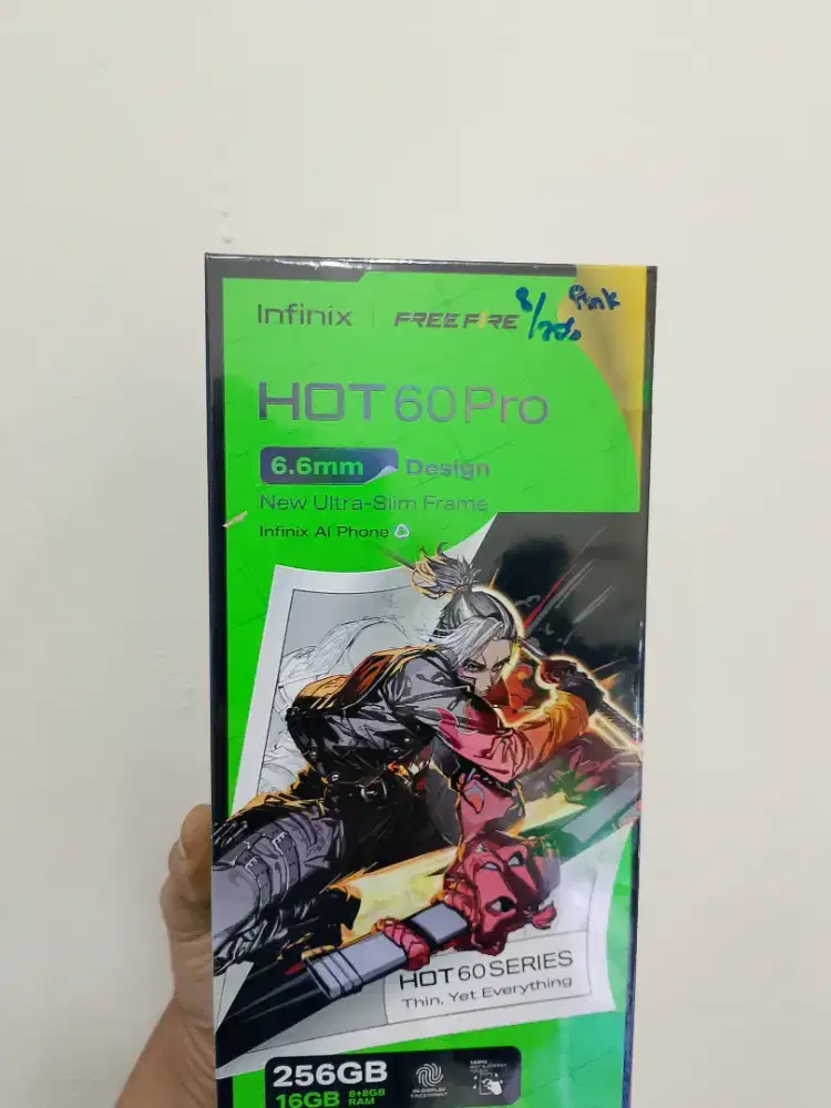 Infinix Hot 60pro Ram 8/256Gb