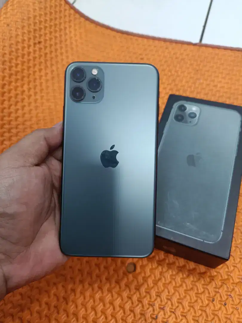 Iphone 11 pro max 256 fullset all operator