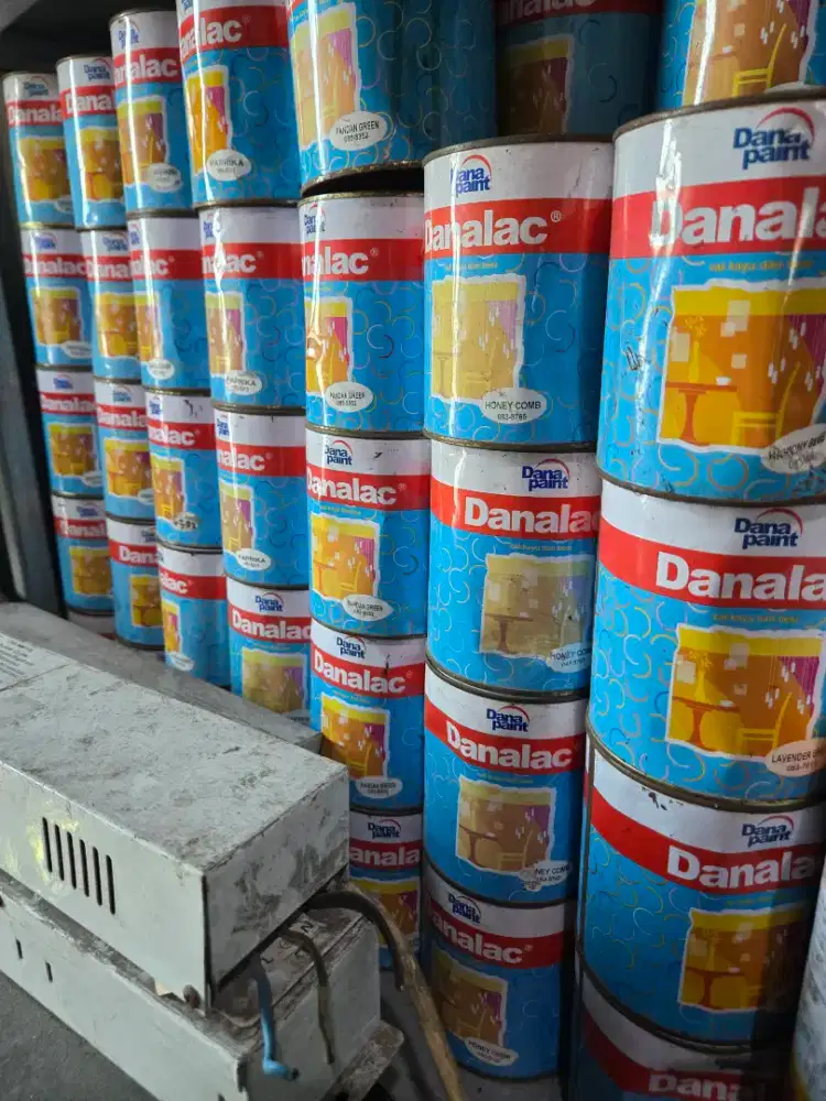 Jual cat  danalac sisa proyek setengah harga