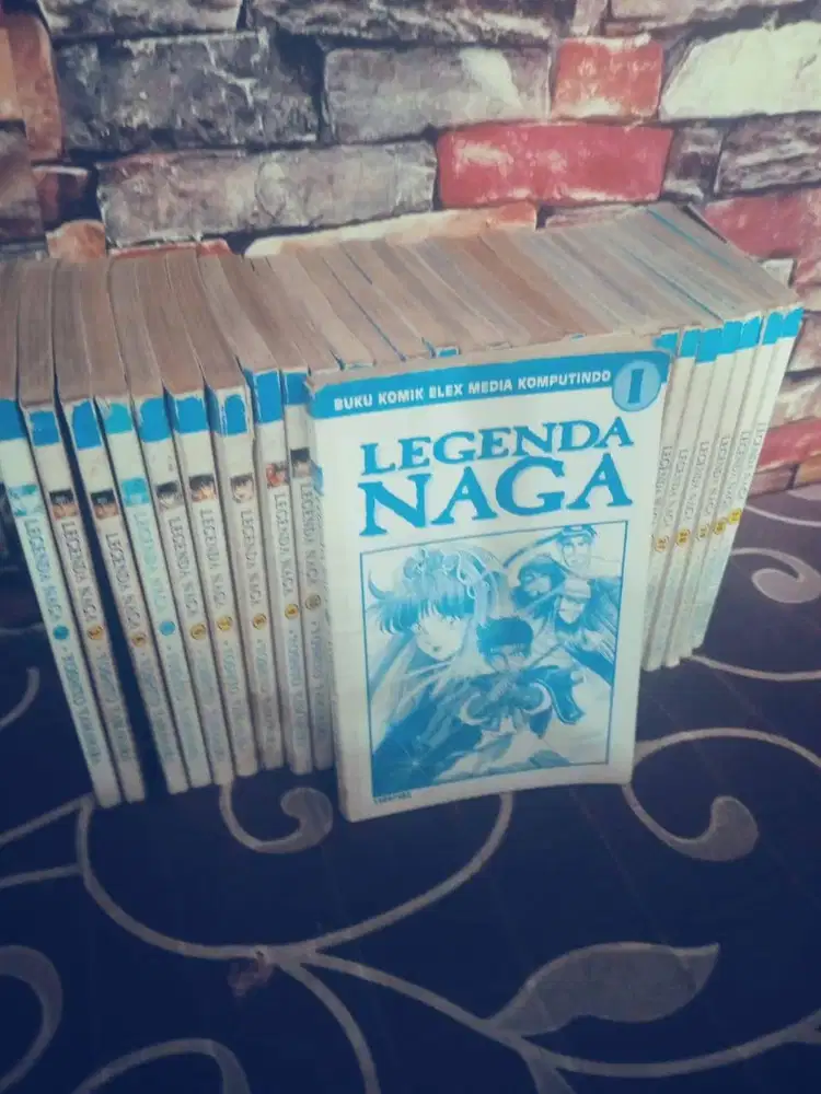 Koleksi Komik Paket LEGENDA NAGA 1-37 tamat By Yoshito Yamahara