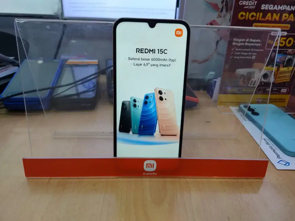 Redmi 15C 6/128GB Garansi Resmi No Repack Free Tempered glass