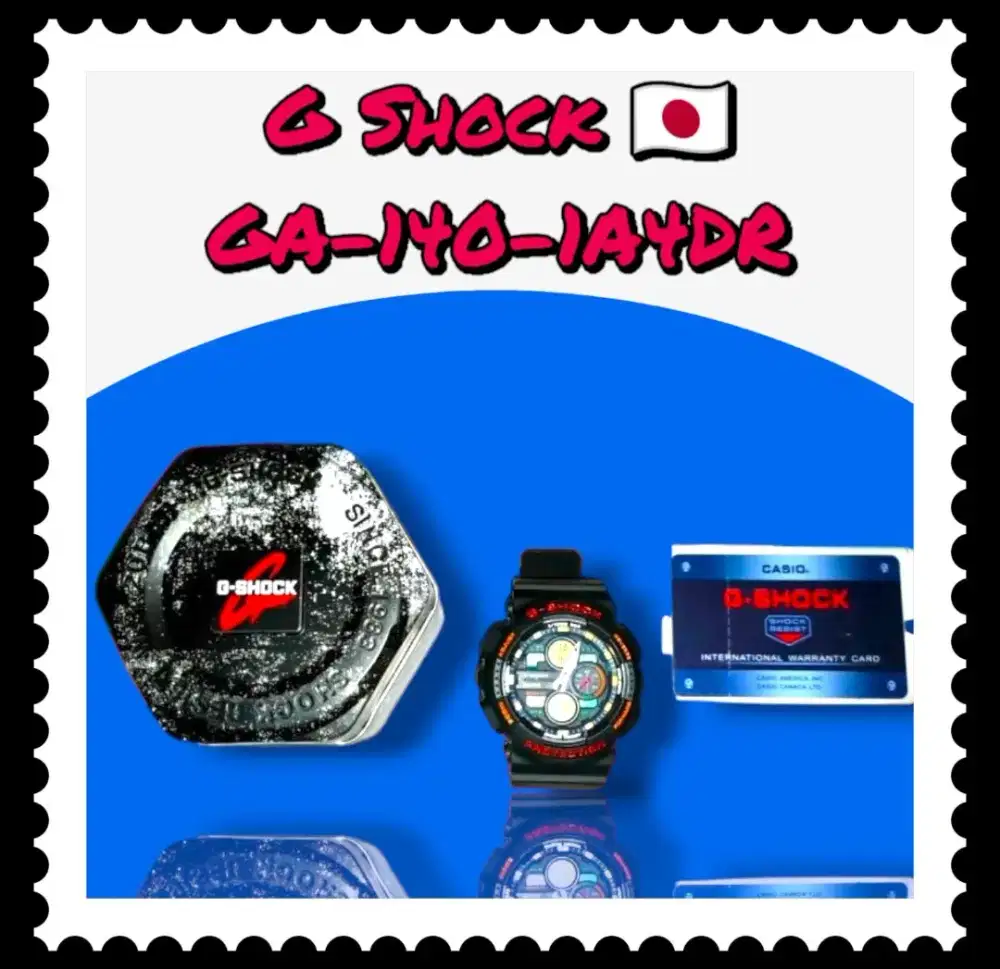 G Shock GA-140-1A4DR