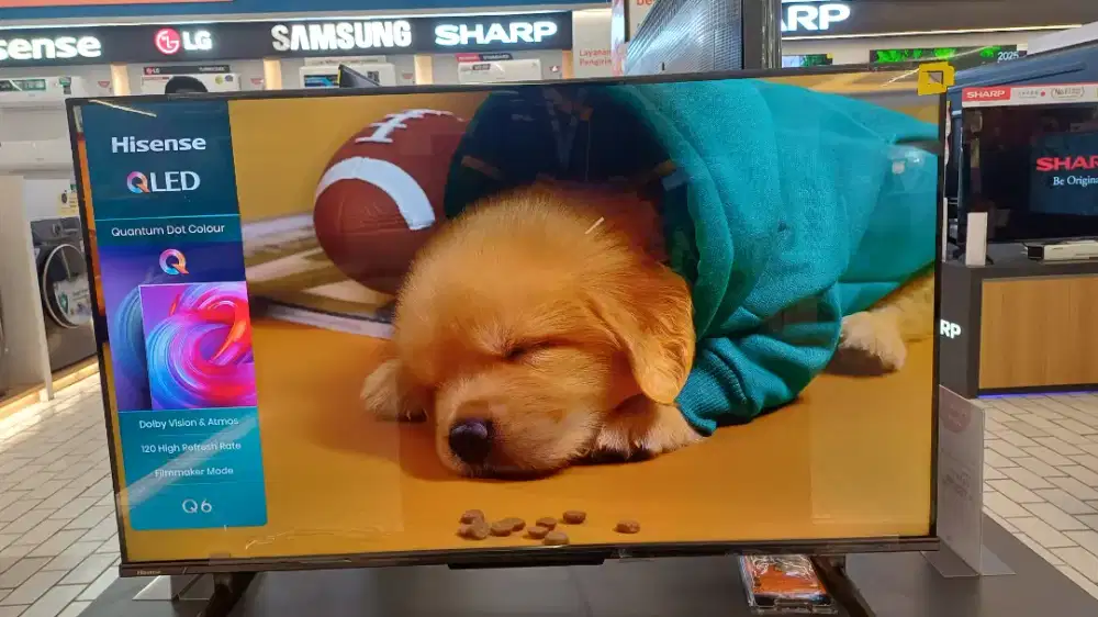 HISENSE GOOGLE TV 43 Q6N BISA CICILAN 0%