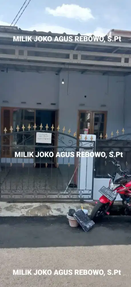 Kontrakan Rumah Perum Permata Legenda Dukuh Zamrud Selatan Blok I