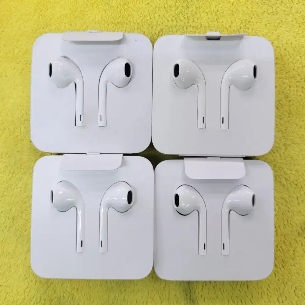 earpods earphone headset iphone lightning ori