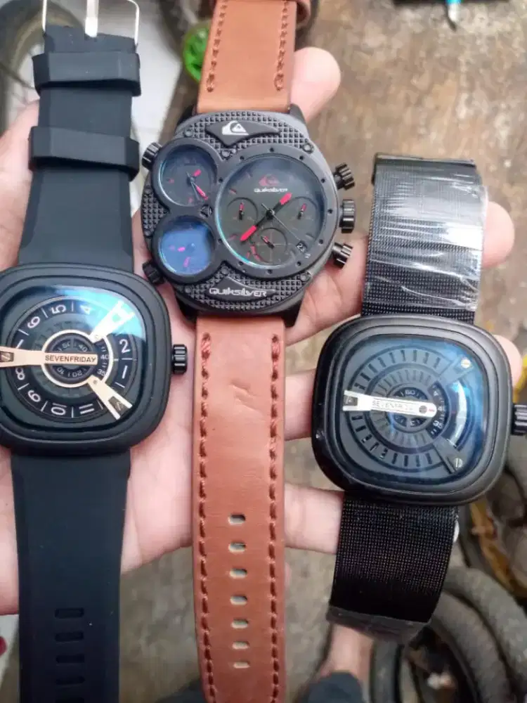 Jam tangan quiksilver crono.dan Seven friday di Jagakarsa Jak-sel