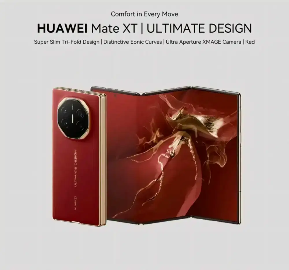 Huawei Mate XT Nebula Red