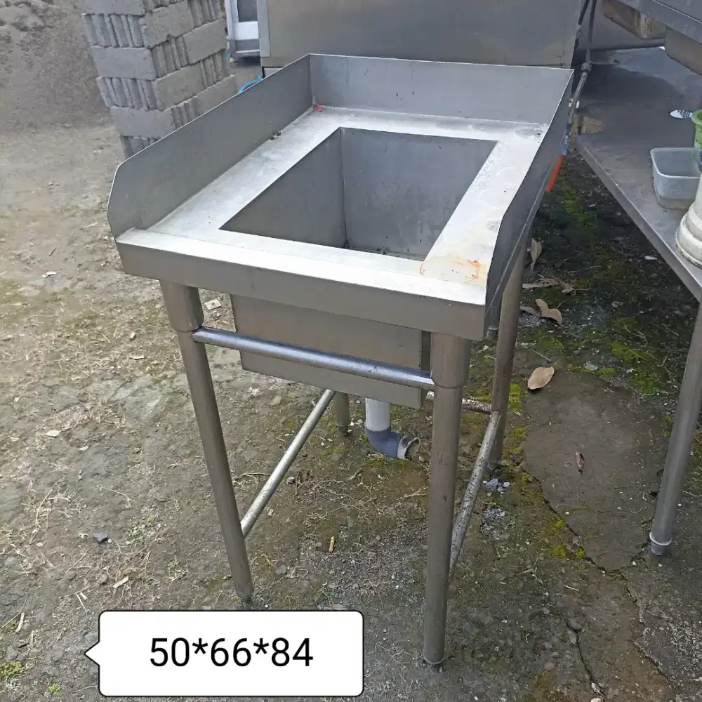 Sink single stainless