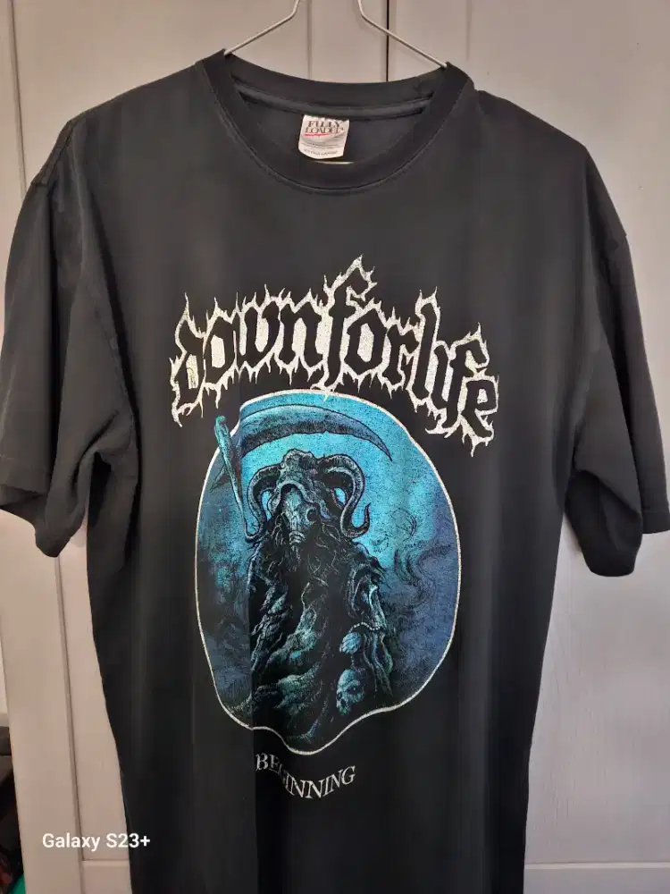 Kaos Band Down for Life original pribadi (second)