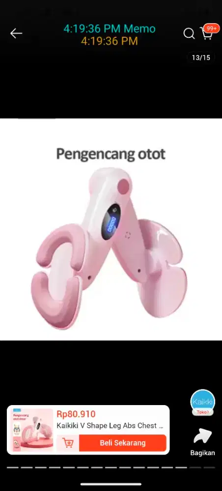 Shape leg abs , tinggal cas aja.