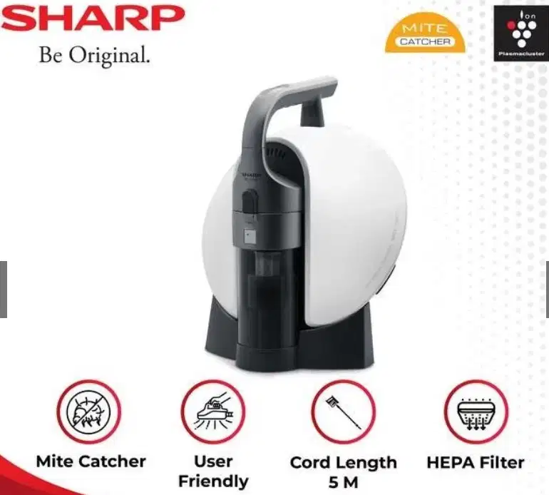 SHARP MITE CATCHER EC-HX100Y VACUUM CLEANER BED TEMPAT TIDUR