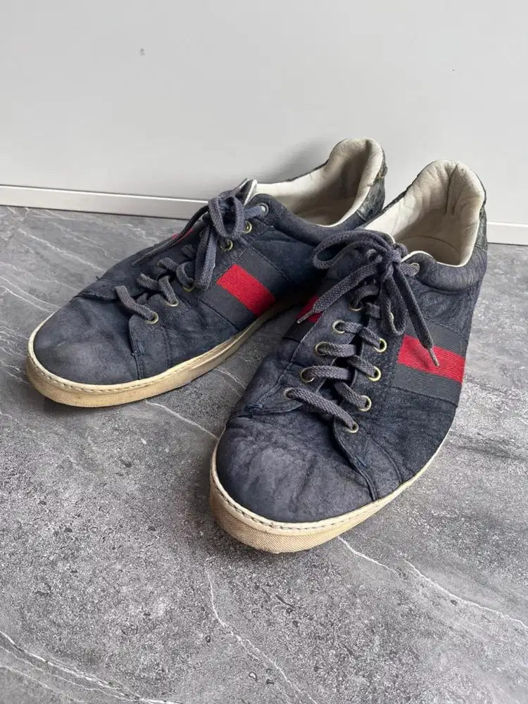 Sepatu Gucci leather