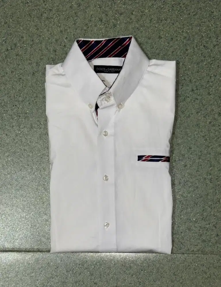 Kemeja Putih Dolce & Gabbana