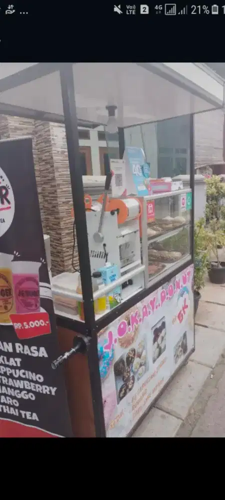 Gerobak buat jualan depan rumah