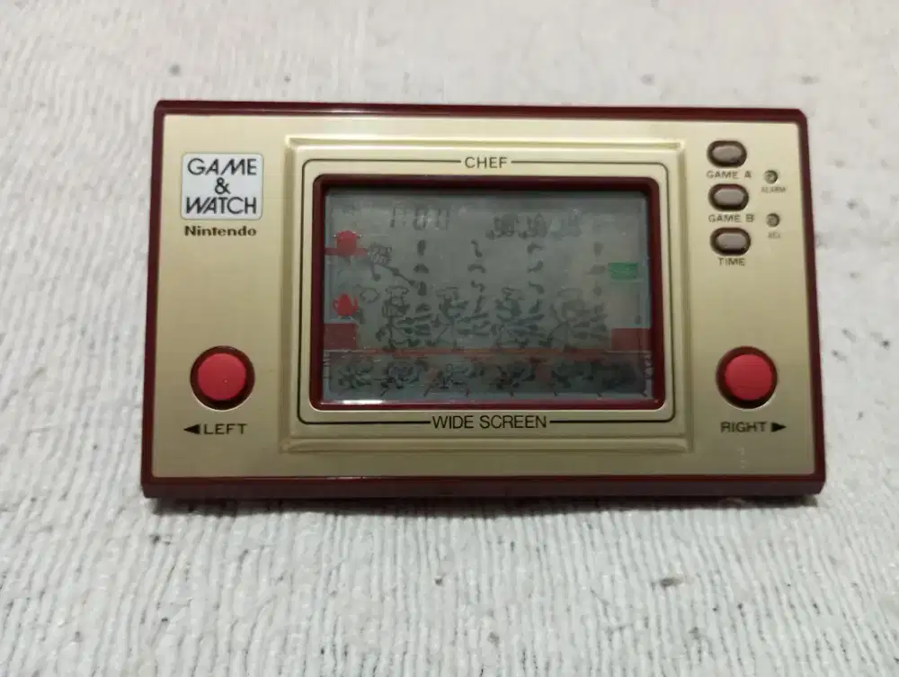 Nintendo game and watch chef