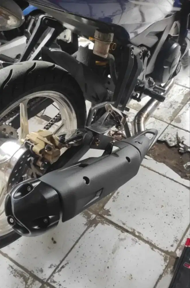 KNALPOT MX KING STANDAR RACING ORI JHOE MUFFLER