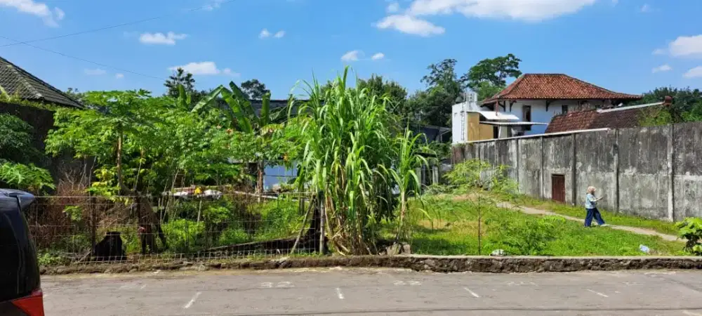 Tanah siap bangun, KM 11 Ringroad Kaliurang. Dekat UII.