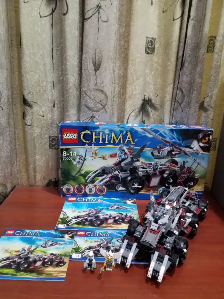 Lego chima - 70009 - worriz's combat lait