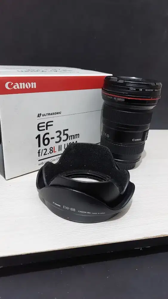 Lensa Canon 16-35mm L f2.8 II USM bekas