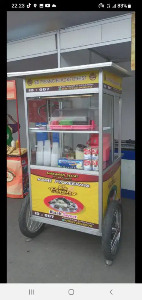 Booth bekas kondisi 90%