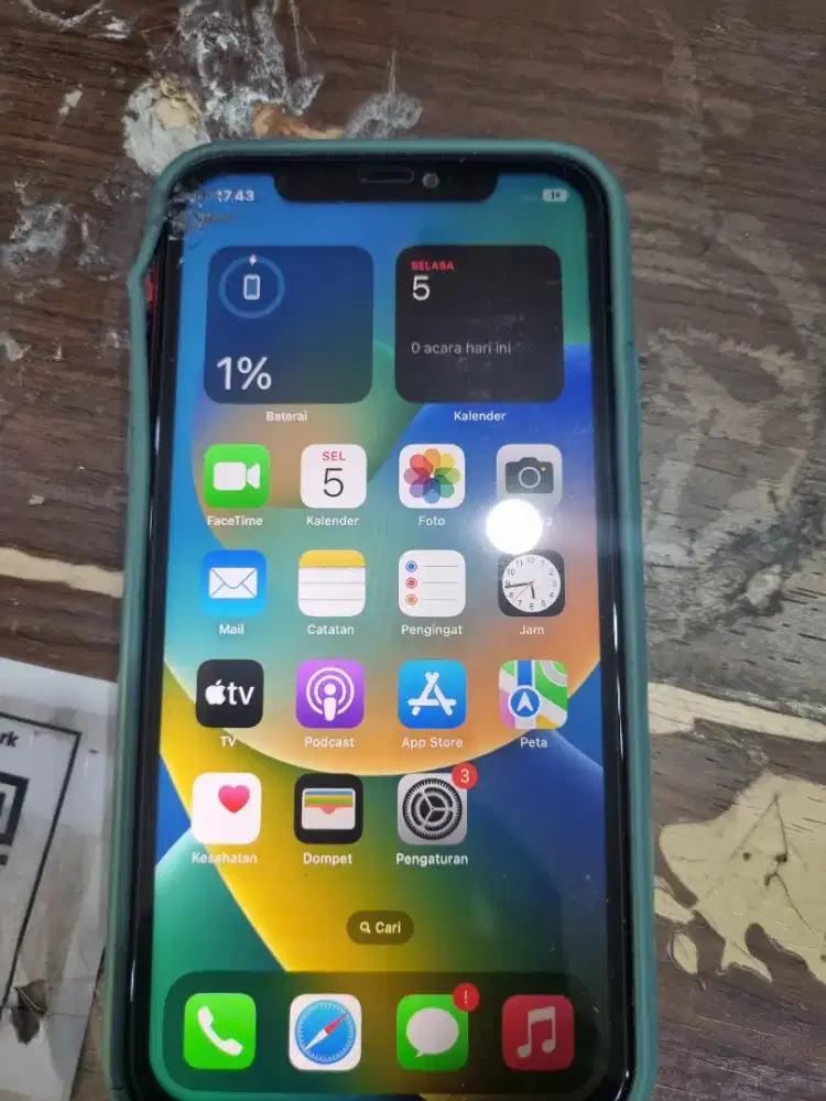 Iphone 11 64gb full sett