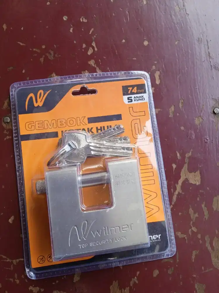 Gembok ruko, pagar rumah