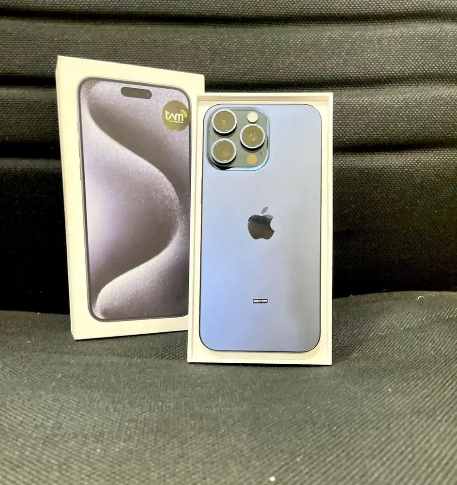 iPhone 15 promax blue 256 iBox