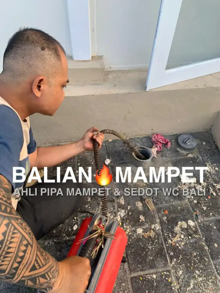ATASI PIPA MAMPET SALURAN BUNTU & SEDOT WC KURAS SEPTIK TANK DENPASAR