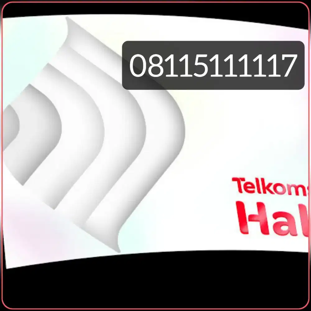 Nomor simcard dominan angka 1 ( 111117 )