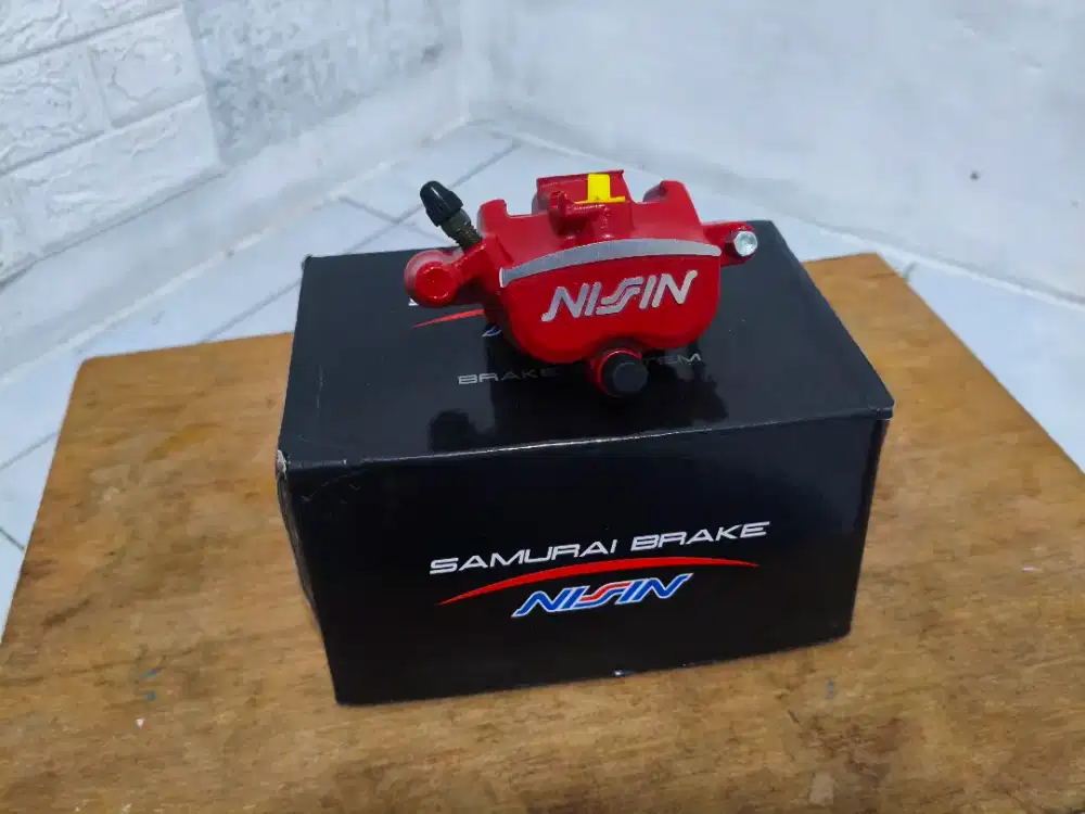 JUAL RUGI KALIPER KIRI NISSIN 2P MERAH,