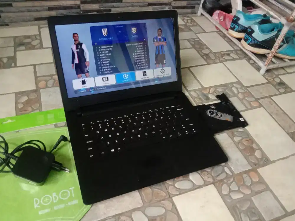 Laptop LENOVO Slim + Internal 500 Gb + Bonus Mouse + Batre Save + Nego