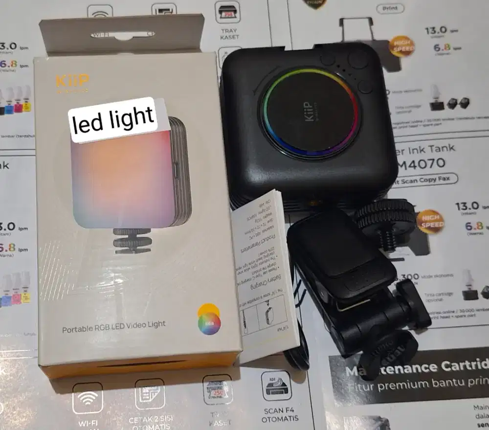 Lampu Led Hp Kamera Emergency Light RGB Kiip