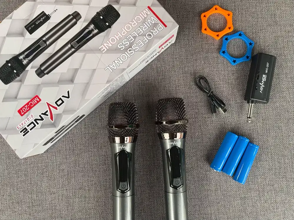 ADVANCE 207 MIC WIRELES ISI 2 BARU