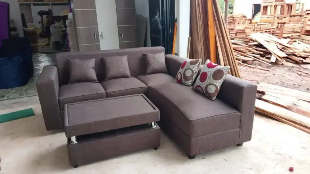 Sofa l minimalis murah