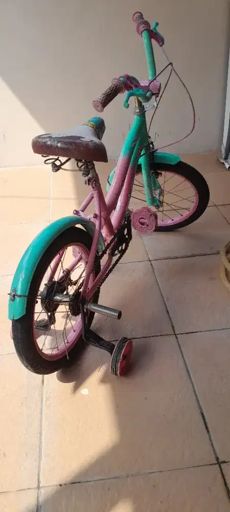 Sepeda anak ukuran 14 merk collins
