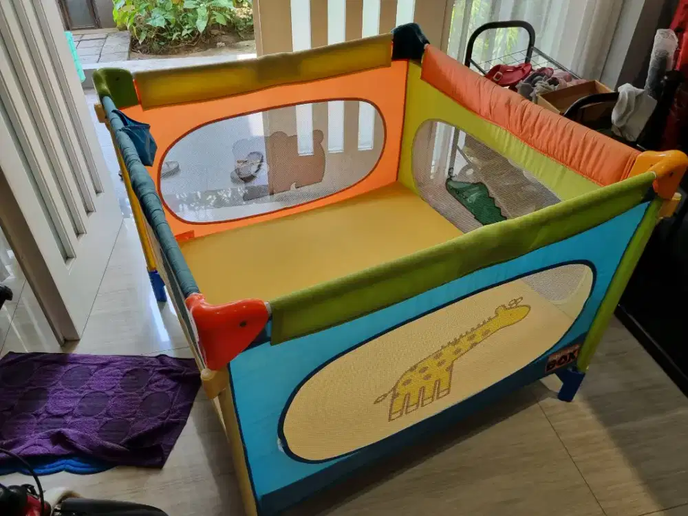 Ranjang Lipat Bayi uk 100x100 BONUS Breastpump