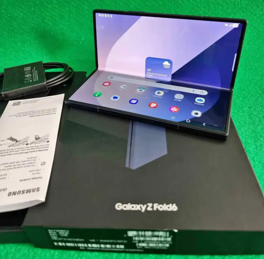 SAMSUNG Z FOLD 6 12/256 ORIGINAL SEIN FULLSET MULUS ( NAVY )