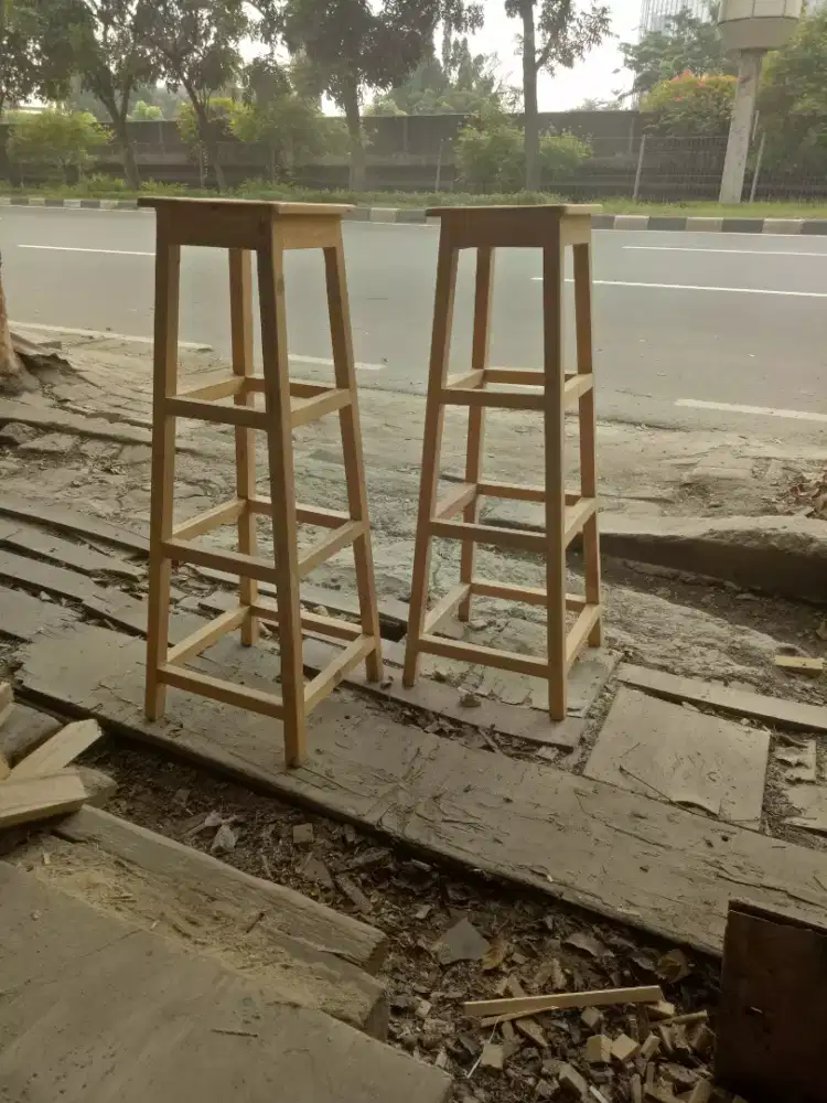 Kursi tinggi jati blanda