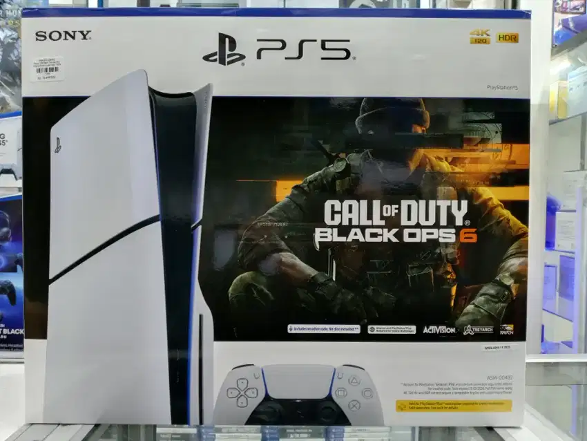 PS 5 Slim Disk Bundle COD 6 Resmi Indo New 100%