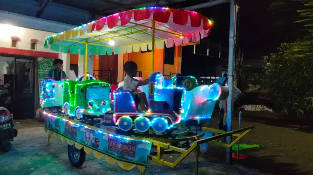 Promo diskon odong-odong kereta panggung odong2 gerobak termurah