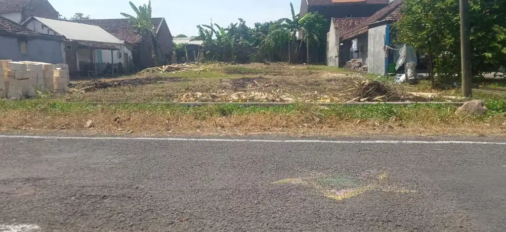 Tanah murah sidoarjo prambon nol aspal