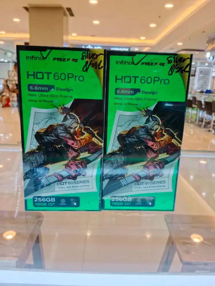 Infinix hot 60 pro 8/256 baru garansi resmi 1 tahun