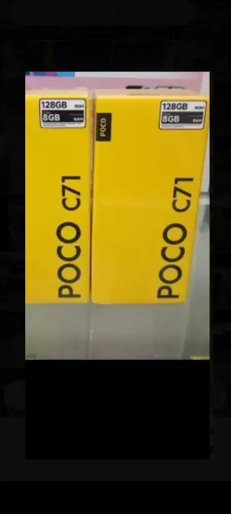 Xiaomi poco C71 4/128 setara redmi A5 resmi