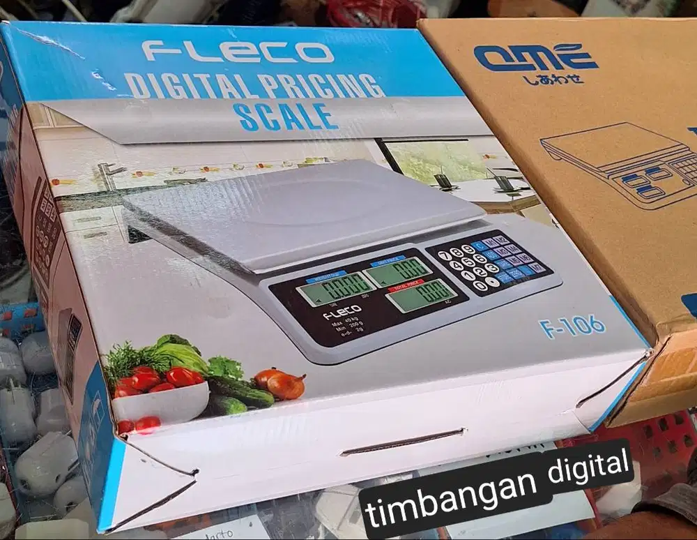 Timbangan Digital Fleco Scale Sayur buah pakaian