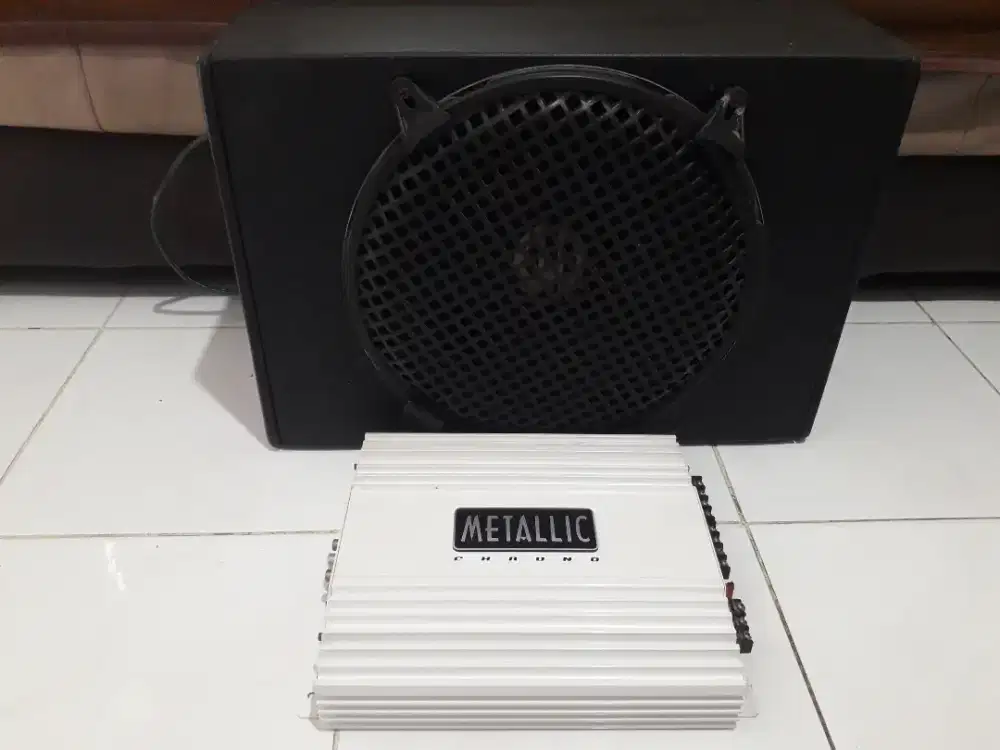 Power + subwoofer pioneer original 12inc